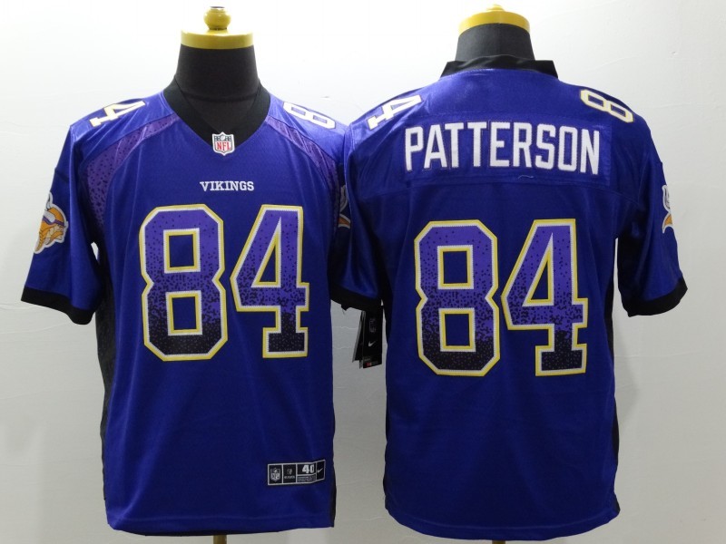 Men's Minnesota Vikings Cordarrelle Patterson #84 Purple Jersey